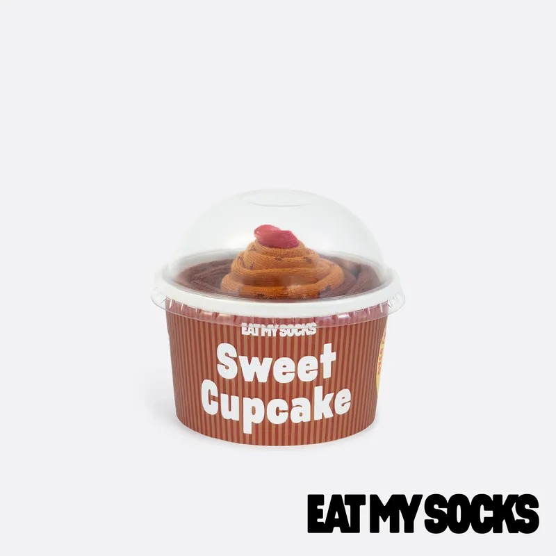EAT MY SOCKS｜襪子｜甜點系列｜巧克力杯子蛋糕◉70D036